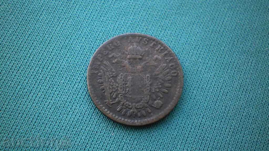 3 Sentesimi 1852 LOMBARDIA-VENETIA - ITALIA cu preț € 5.11 | 9.99 BGN