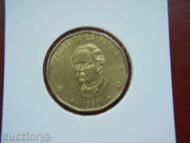 1 Peso 1992 Republica Dominicană (Republica Dominicană) - XF cu preț € 3.59 | 7.02 BGN