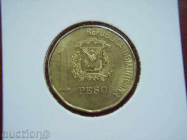 1 Peso 1992 Republica Dominicană (Republica Dominicană) - XF