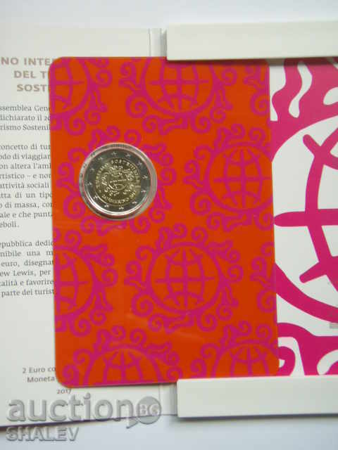 Auction  2 Euro 2017 San Marino "Turismo" (2) San Marino Unc (2 Euro)
