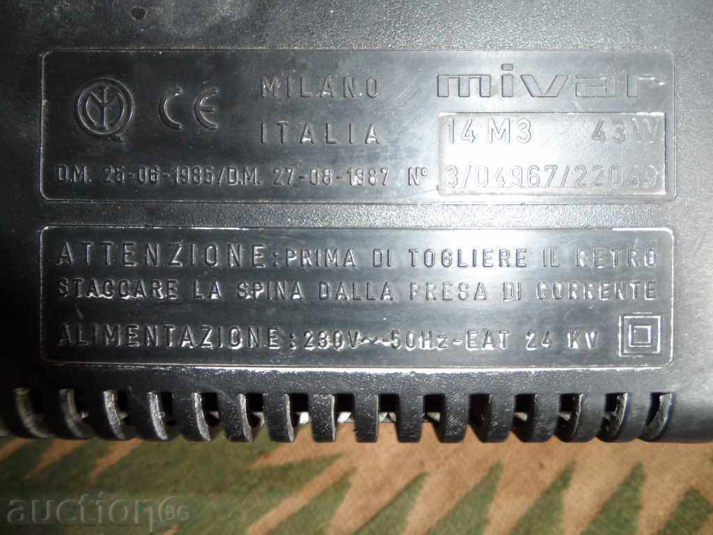 Auction an old TV Auction an old TV