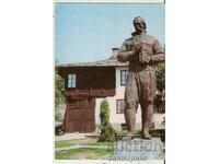 Καρτ ποστάλ Βουλγαρία Dryanovo Μνημείο του Νικόλα Ficheto 1 *
