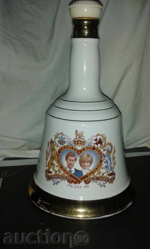 Royal Wedding - Bottle of Bell's Whiskey with price 50.00 BGN | € 25.56 Royal Wedding - Bottle of Bell's Whiskey with price 50.00 BGN | € 25.56