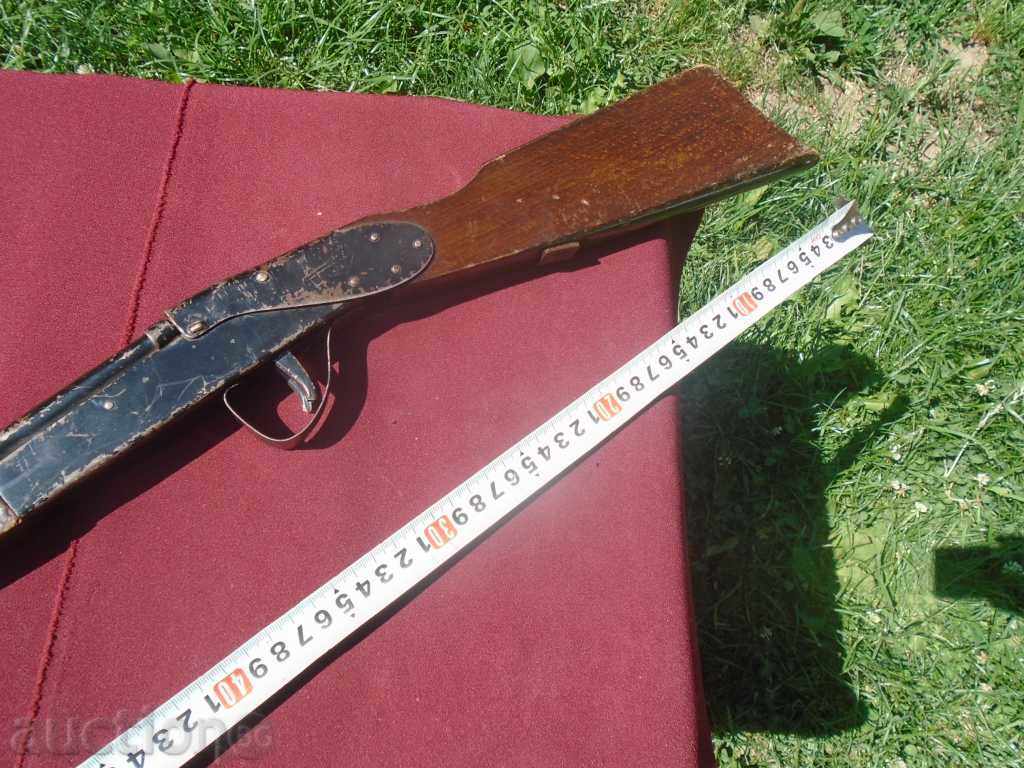 Auction CHILDREN'S SHEET METAL RIFLE "Sokole oko" - ACTIVE Auction CHILDREN'S SHEET METAL RIFLE "Sokole oko" - ACTIVE