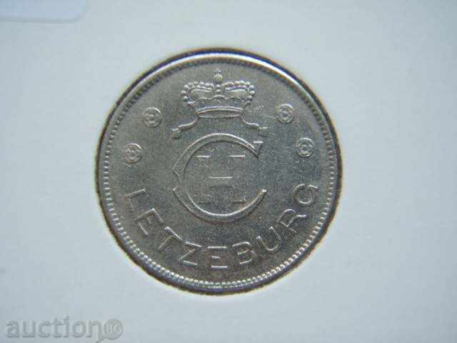 1 franc 1939 Luxemburg (1 franc Luxemburg) - XF cu preț € 3.29 | 6.43 BGN