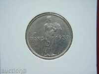 1 Franc 1939 Luxembourg (1 франк Люксембург) - XF