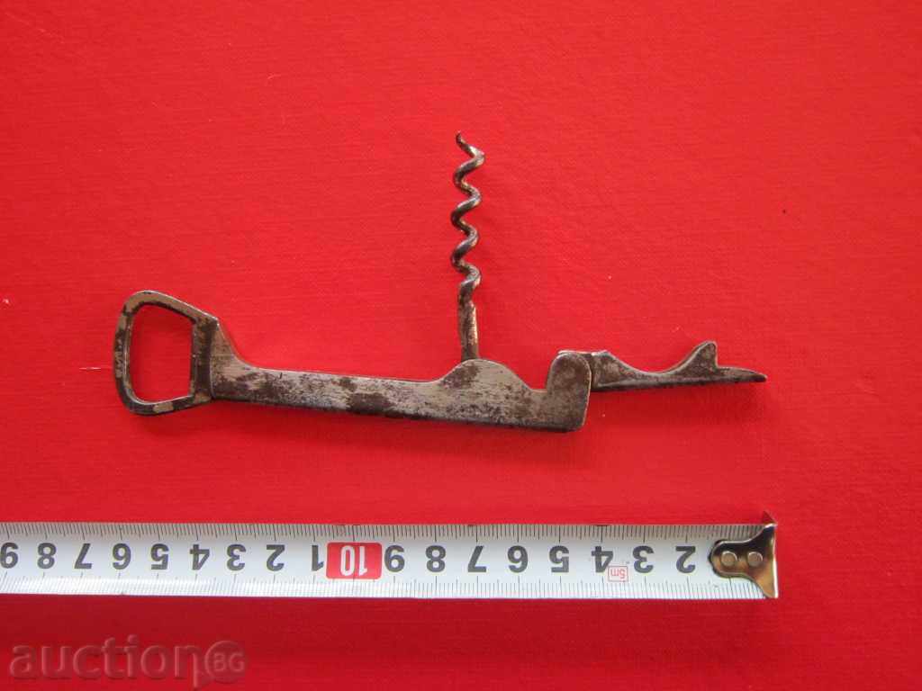 An old combined opener corkscrew markings - 5 An old combined opener corkscrew markings - 5