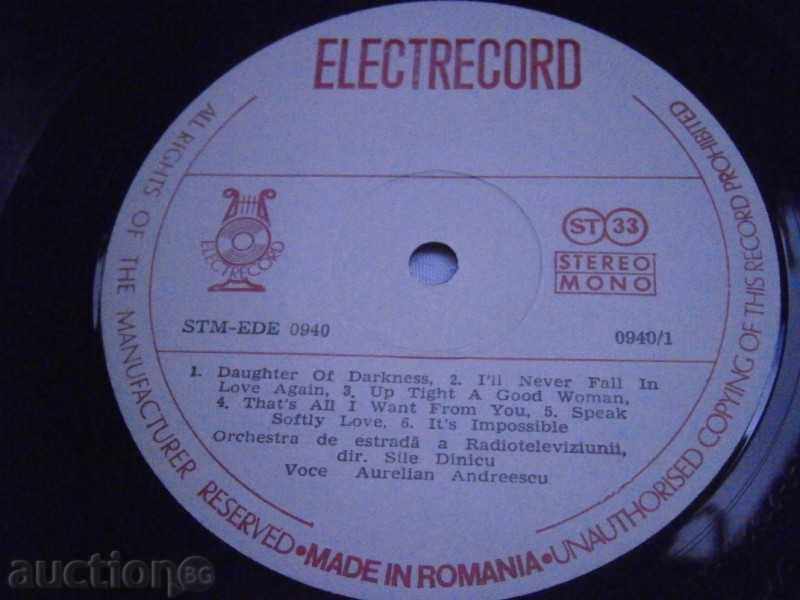 AURELIAN ANDREESCU - LARGE ELECTRECORD PLATE - STM-EDE 0940 - 5 AURELIAN ANDREESCU - LARGE ELECTRECORD PLATE - STM-EDE 0940 - 5