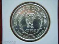 10 Francs 1966 Cote D'Ivoire - Proof