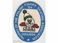 Figure Skating Emblem 1984