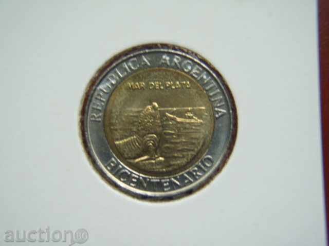 1 Peso 2010 Argentina (5) /Аржентина/ - Unc