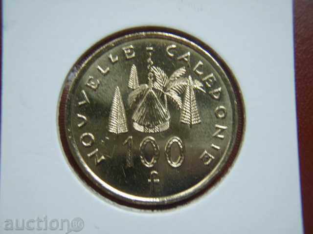100 Franci 2008 Noua Caledonie - Unc