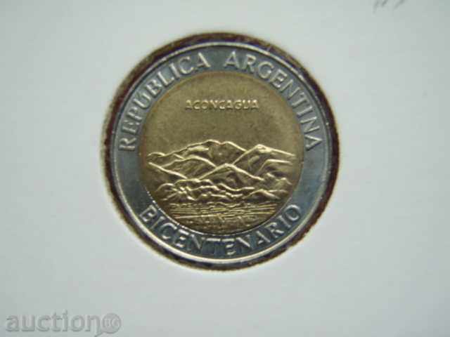 1 Peso 2010 Argentina /1 песо Аржентина/ (1) - Unc