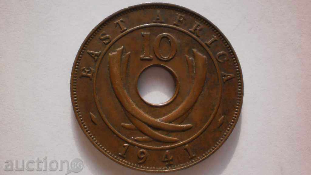 East Africa 10 Cents 1941 Mint Rare Coin