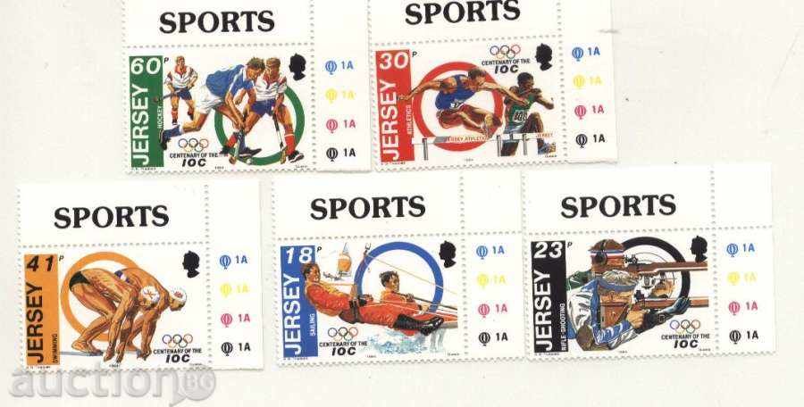 Καθαρίστε Sport μάρκες, 100 χρόνια ΔΟΕ 1994 Τζέρσεϊ
