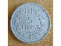 5 francs 1946 - France