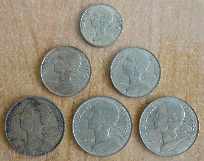 Πολλά νομίσματα - Γαλλία με τιμή € 1.00 | 1.96 BGN