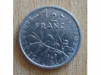 1/2 franc 1969 - Franta