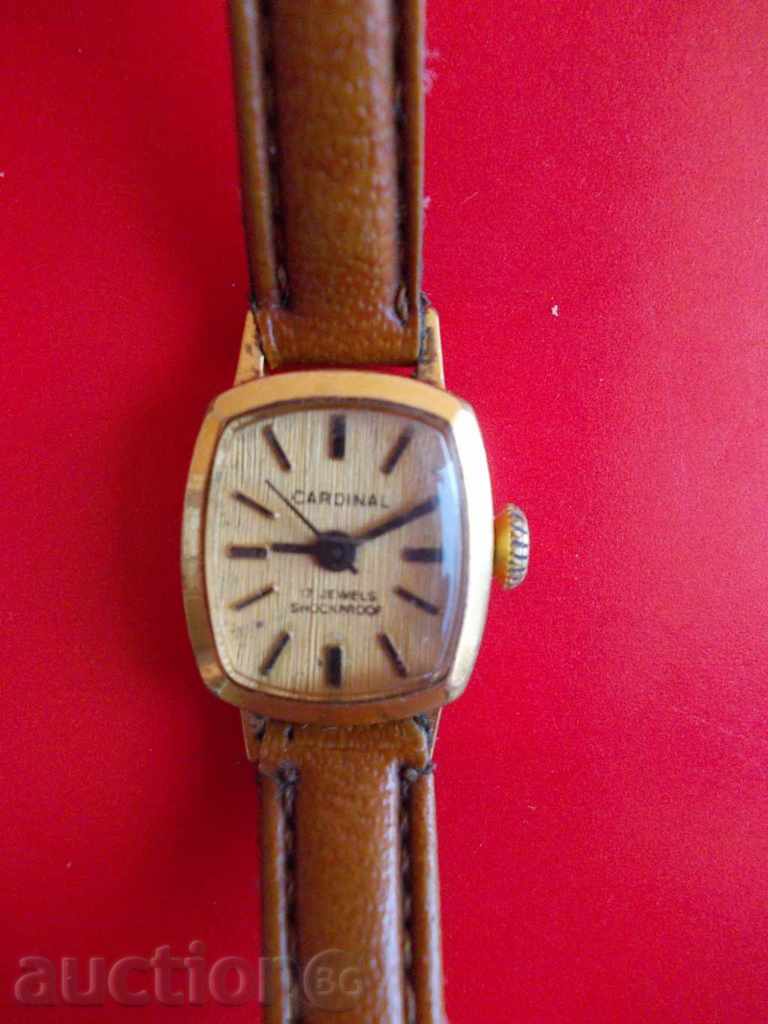 Ladies watch Cardinal with price 25.00 BGN | € 12.78 Ladies watch Cardinal with price 25.00 BGN | € 12.78