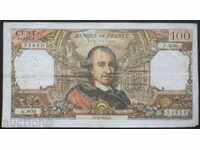 Banknote France 100 Frank 1974 R rare