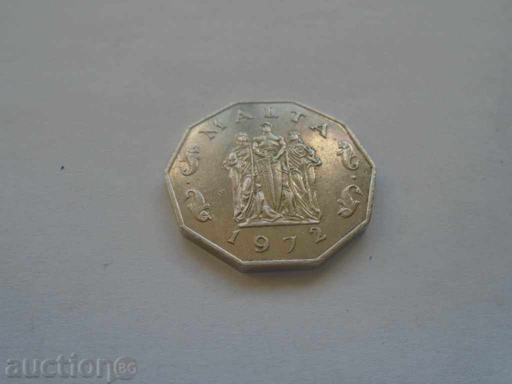 Auction MALTA - 50 CENT 1972 Auction MALTA - 50 CENT 1972