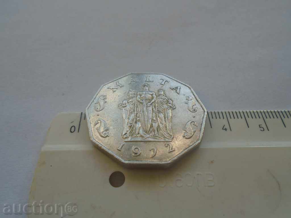 MALTA - 50 CENT 1972 - 6 MALTA - 50 CENT 1972 - 6