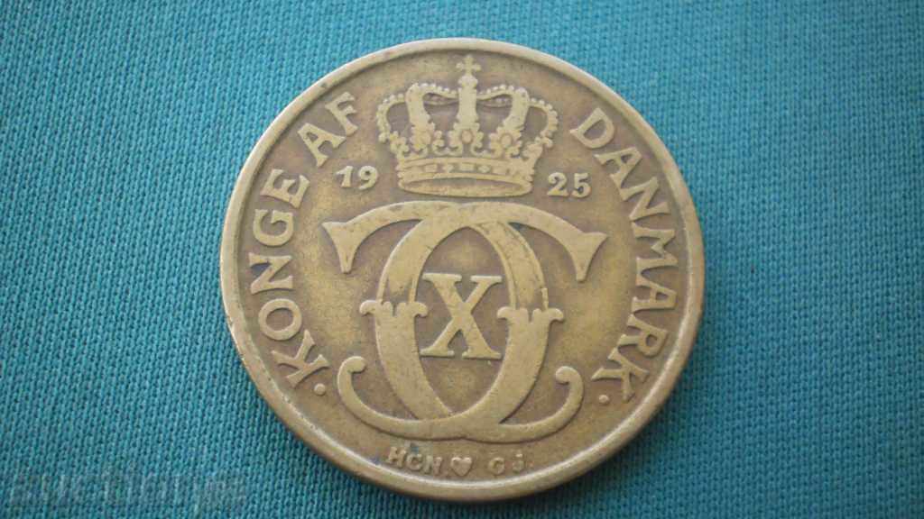 Denmark 2 Crowns 1925 R rare (kk)