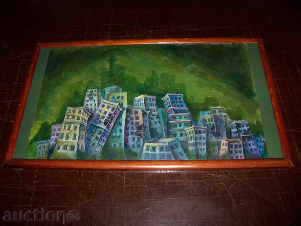 Όμορφη εικόνα «έρημη πόλη» με τιμή 87.00 BGN | € 44.48 Όμορφη εικόνα «έρημη πόλη» με τιμή 87.00 BGN | € 44.48