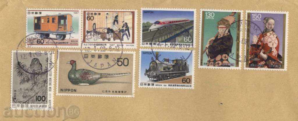 Traffic envelope with brands from Japan with price 5.40 BGN | € 2.76 Traffic envelope with brands from Japan with price 5.40 BGN | € 2.76