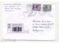 Traveled envelope with Churches from Slovakia