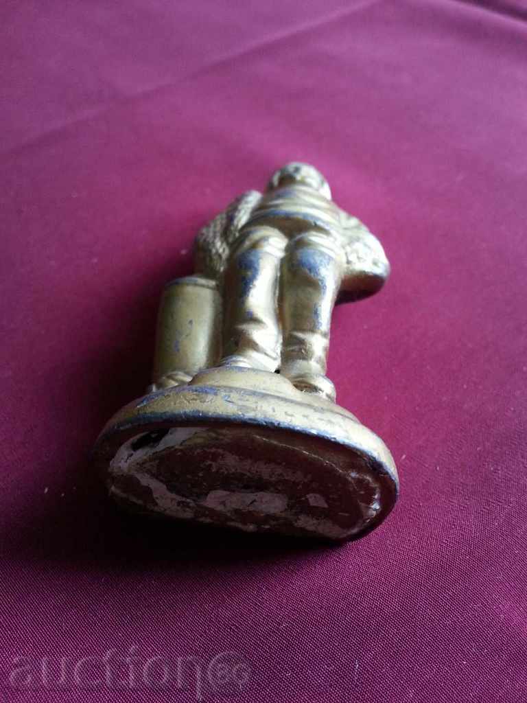 Auction Old Metal Collector's Statuette Figurine Auction Old Metal Collector's Statuette Figurine