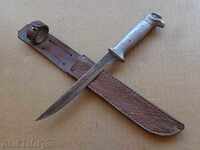 Παλιά μαχαίρι με θήκη μαχαίρι, στιλέτο, karakulak