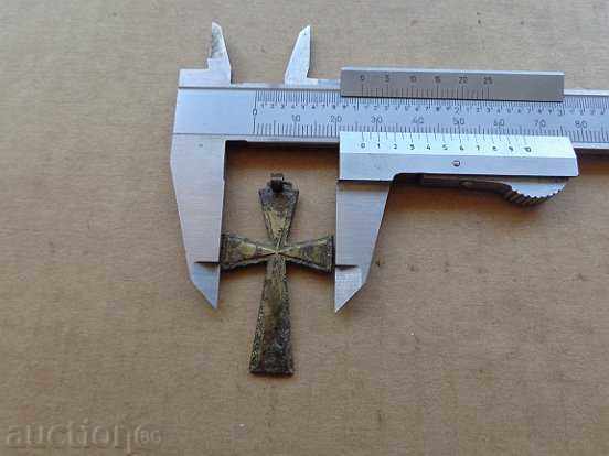 Delivery of Renaissance orthodox brass cross, jewel, jewel Delivery of Renaissance orthodox brass cross, jewel, jewel