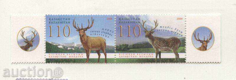 Чисти марки Елени 2008 от Казахстан