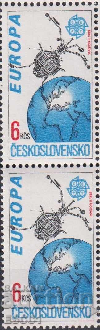 Auction Pure SEPT Europe Mark 1991 from Czechoslovakia Auction Pure SEPT Europe Mark 1991 from Czechoslovakia