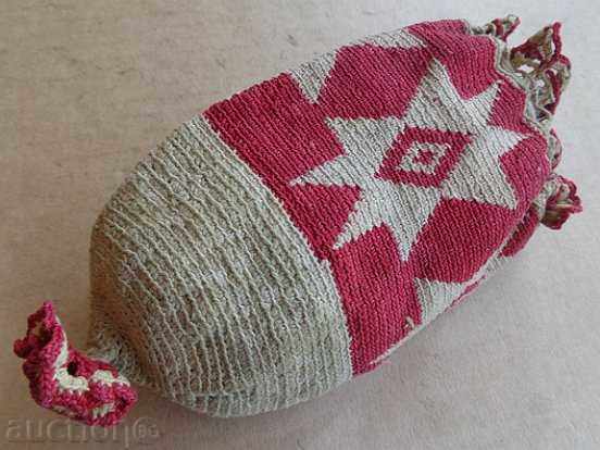 Knitted purse, puglia with a hat, frills and Jewish stars - 7 Knitted purse, puglia with a hat, frills and Jewish stars - 7