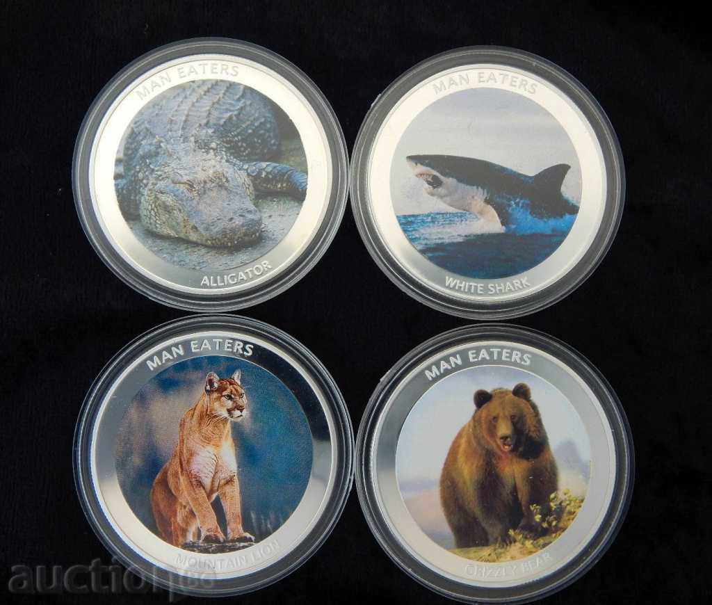 Delivery of (¯`'•.¸ 100 shillings 2010 UGANDA UNC (12 giant coins)