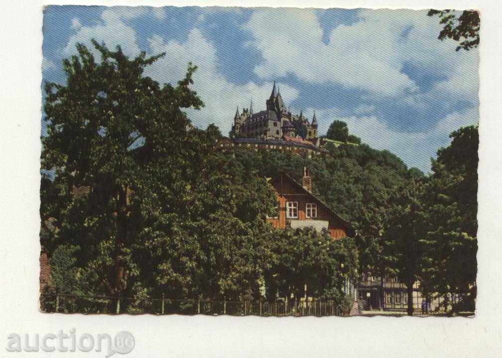 Καρτ ποστάλ Κάστρο της Γερμανίας / Λαϊκή Δημοκρατία της Γερμανίας