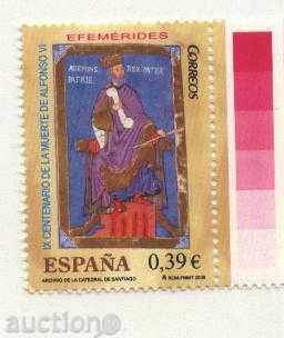 Καθαρό σήμα Alfonso VI της Ισπανίας το 2009