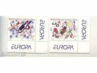 Чисти марки Европа СЕПТ 2004 от Хърватия