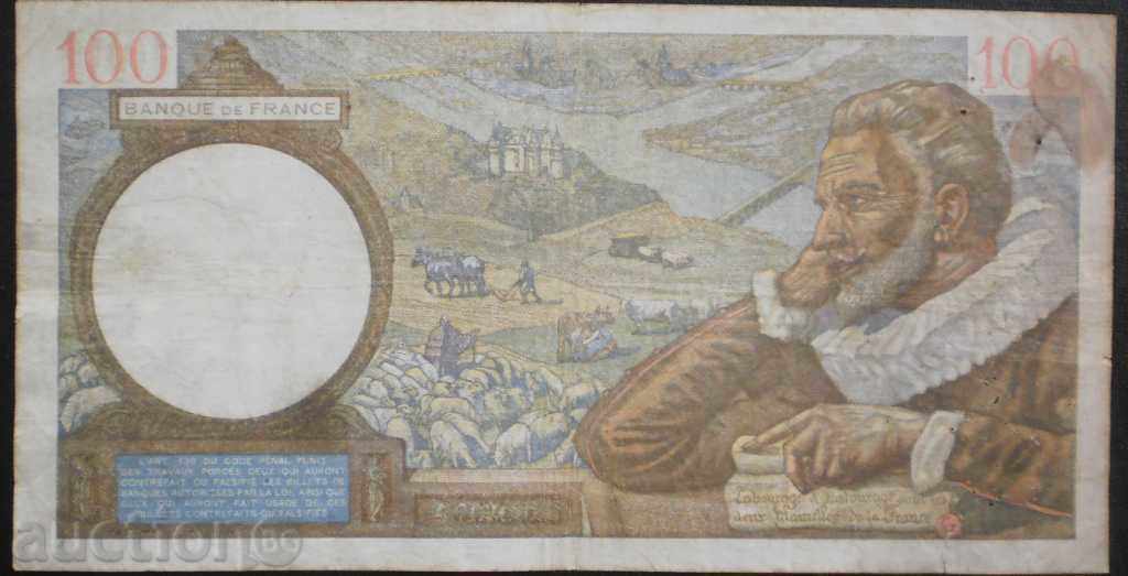 Franța Franca 100 1940 R rare cu preț € 7.67 | 15.00 BGN