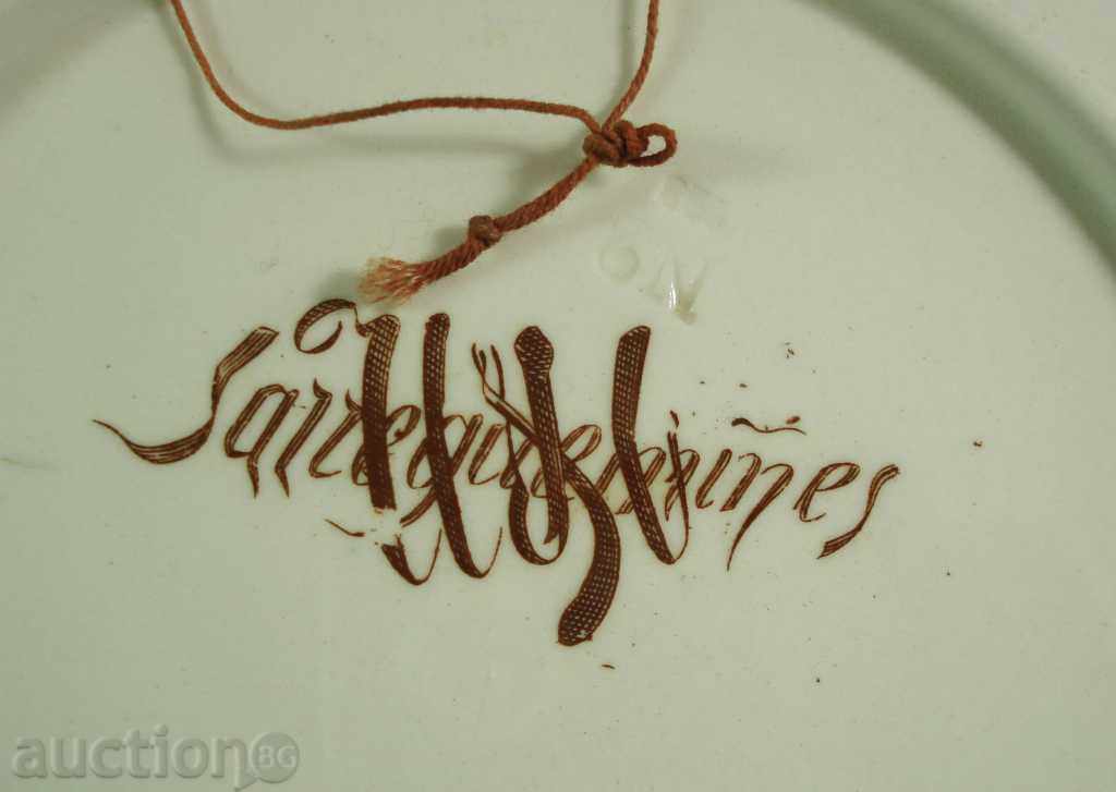 Delivery of 3263 France Porcelain Plate French President Felix For Delivery of 3263 France Porcelain Plate French President Felix For