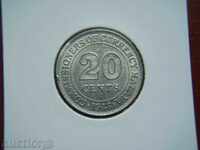 20 Cents 1948 Malaya (George VI) - XF/AU