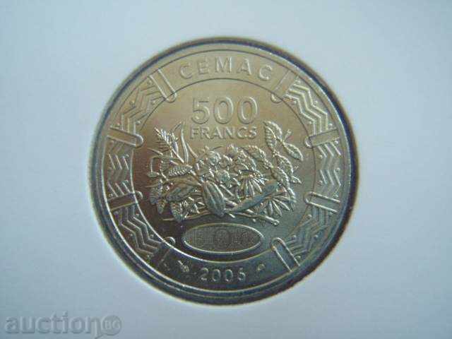 500 Franci 2006 Africa Centrală - Unc