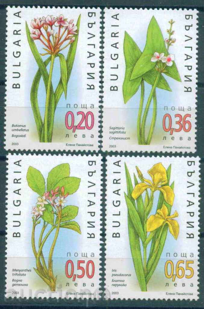 4595 Βουλγαρία 2003 - υδρόβια φυτά **