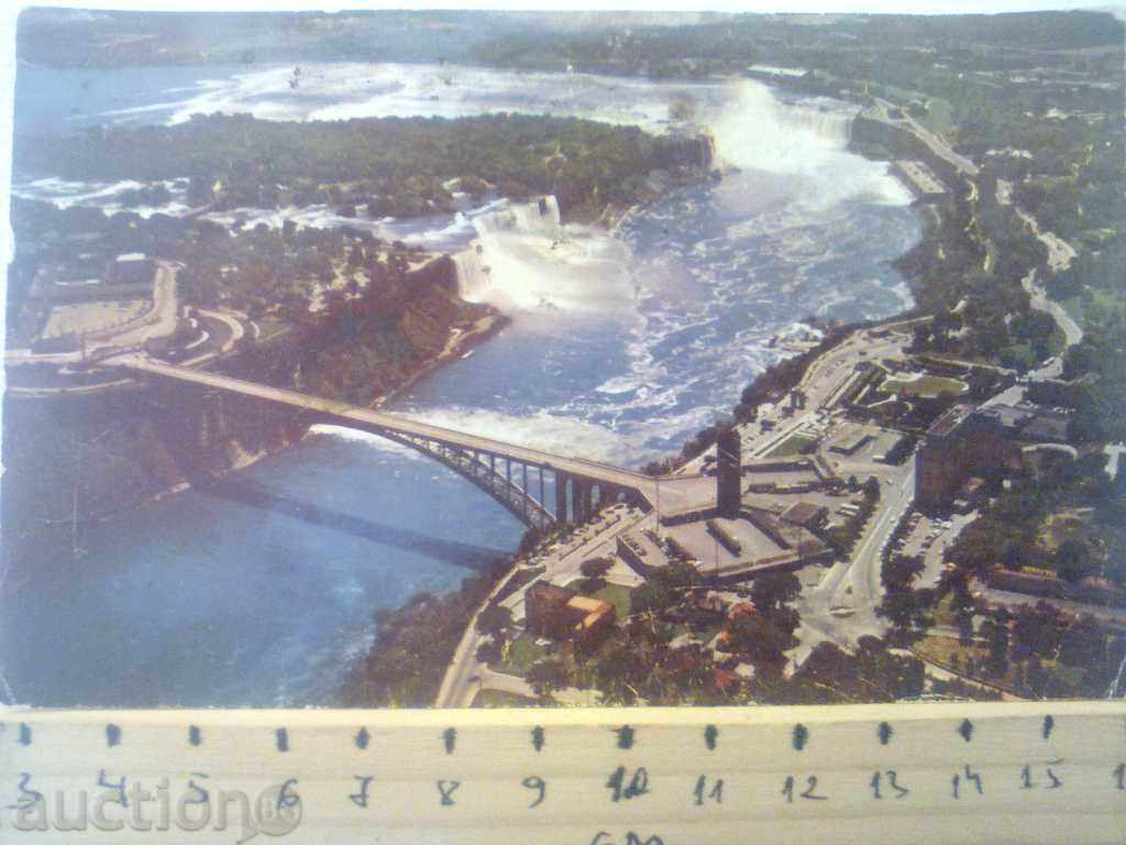 Стара Картичка Ниагара Postcard Niagara