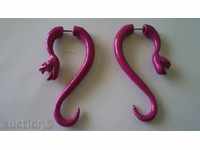 snake earrings