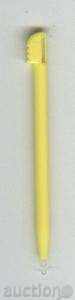 Писалка за телефон (stylus) - жълта