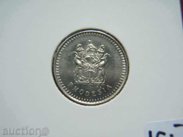 5 Cents 1977 Rhodesia (Rhodesia) - Unc με τιμή € 6.69 | 13.08 BGN 5 Cents 1977 Rhodesia (Rhodesia) - Unc με τιμή € 6.69 | 13.08 BGN