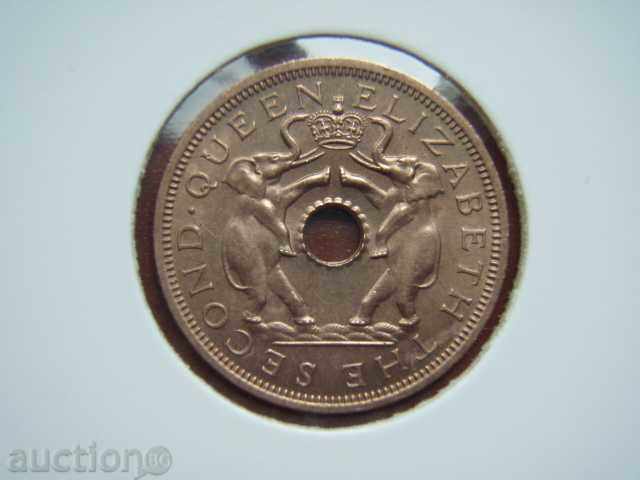 1 Penny 1963 Rhodesia & Nyasaland (Rhodesia and Nyasaland) - Unc
